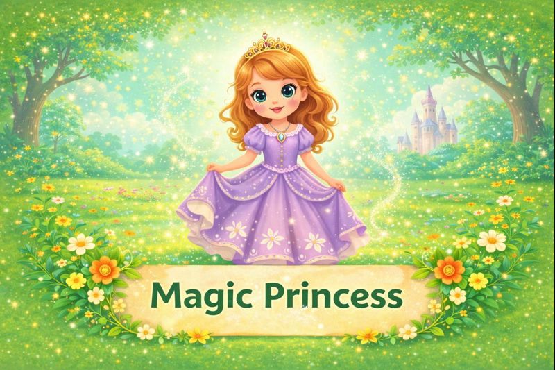 Prinzessin Sofia aus der englischen Zeichentrickserie Sofia the First